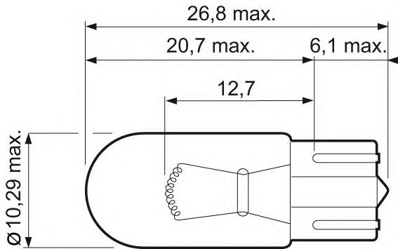 Żarówka oświetlenia wnętrza/kabiny Ford 1364046