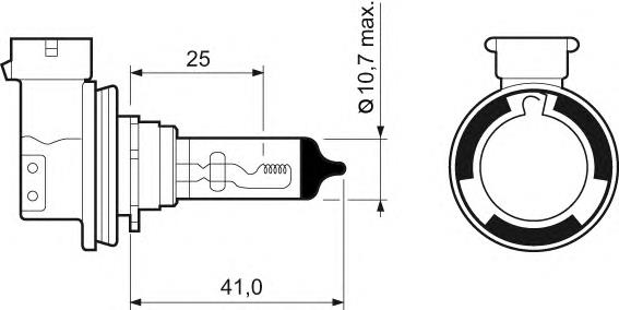 Żarówka Mazda 9970LLH11 cena, od 6,54 USD
