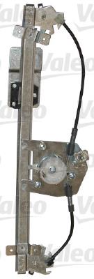 90521877 Opel Mechanizm podnoszenia szyby drzwi tylnych lewych