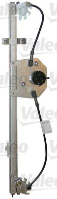 1689037980 Peugeot/Citroen Mechanizm podnoszenia szyby drzwi przednich lewych
