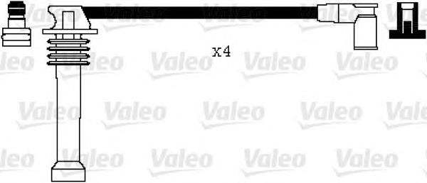 346104 VALEO Zestaw przewodów wysokiego napięcia
