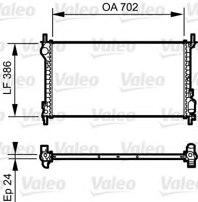 Chłodnica silnika Ford 1365996 cena, od 101,71 USD