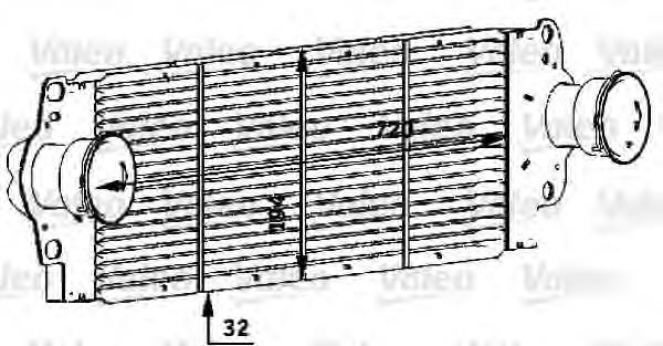 Chłodnica intercoolera Vika 11450802501 cena, od 136,03 USD