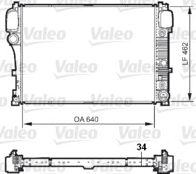 Chłodnica silnika Mercedes A2215000503 cena, od 162,15 USD