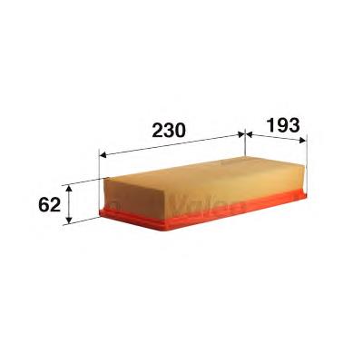 585022 VALEO filtr powietrza