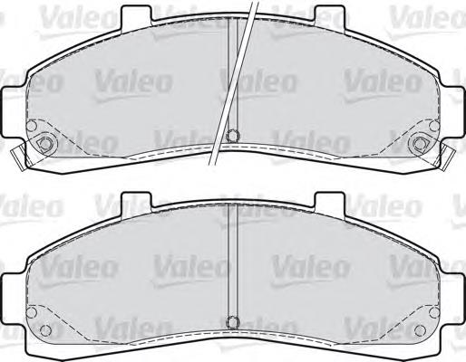ZZM049280A Ford Klocki hamulcowe przednie tarczowe