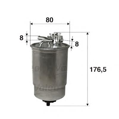 Filtr paliwa VALEO 587500