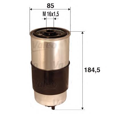 028127435C VAG Filtr paliwa