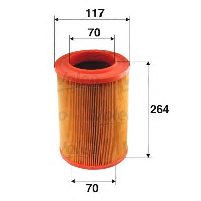 Filtr powietrza VAG 6N01239620 cena, od 12,38 USD
