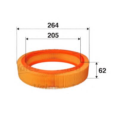 Filtr powietrza Renault (RVI) 7701029809 cena, od 8,58 USD