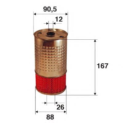 Filtr oleju 6011800210 Mercedes