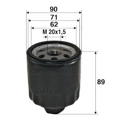 Filtr oleju 33004195 Chrysler