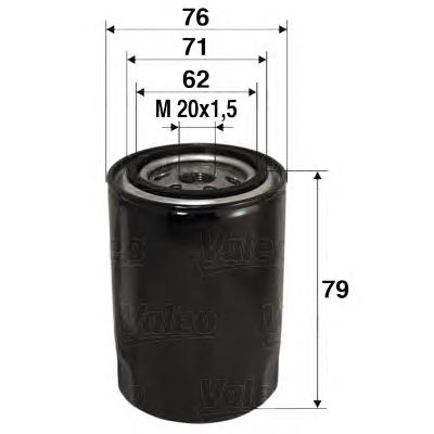 Filtr oleju OC287 Mahle Original
