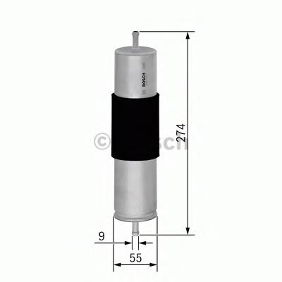 Filtr paliwa 0450906462 Bosch