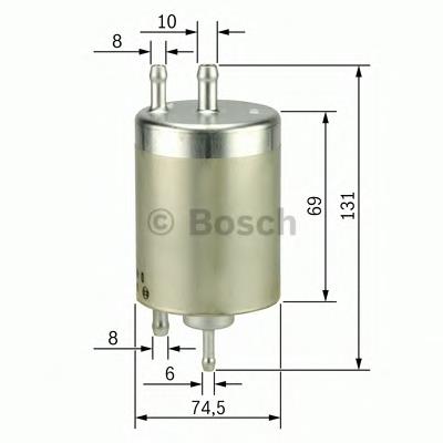 Filtr paliwa Bosch 0450915001 cena, od 37,73 USD