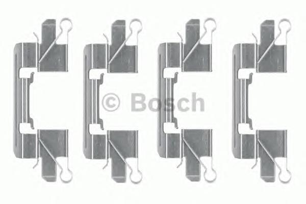 1987474477 Bosch Zestaw sprężynek do mocowania klocków tarczowych przednich