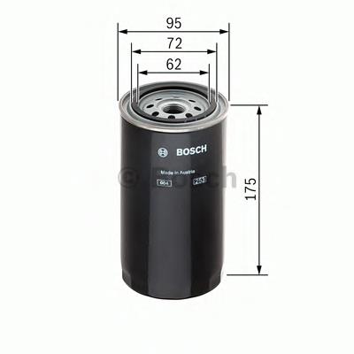 Filtr paliwa F026402030 Bosch