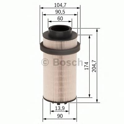 Filtr paliwa DAF 1529649 cena, od 17,45 USD