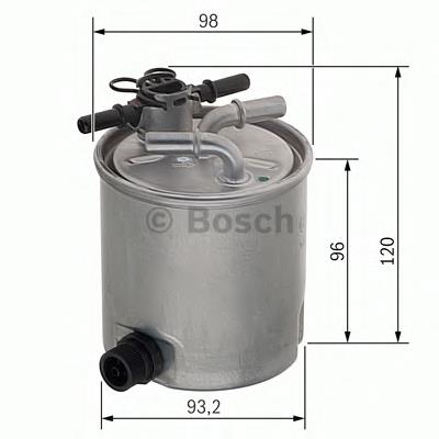 F026402019 Bosch filtr paliwa