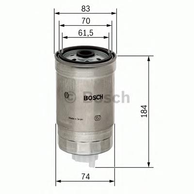 1457434293 Bosch filtr paliwa