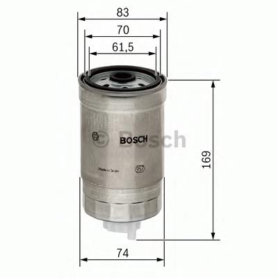 1 457 434 198 Bosch filtr paliwa