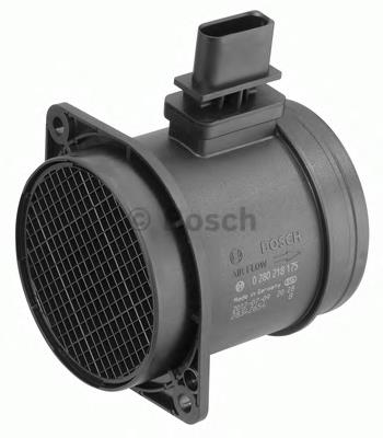 Do koszyka 0280218175 Bosch Czujnik przepływu powietrza, przepływomierz powietrza M.A.F.