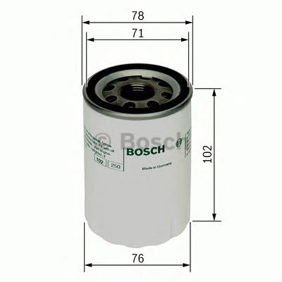 F 026 407 027 Bosch filtr oleju