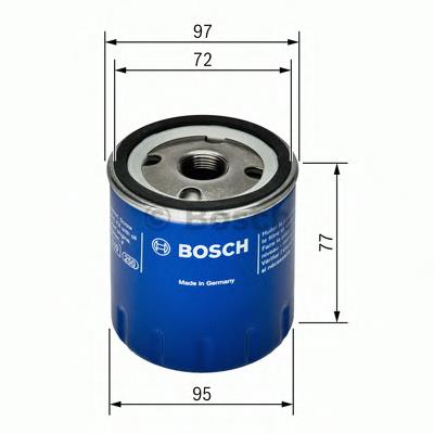 Filtr oleju F026407024 Bosch