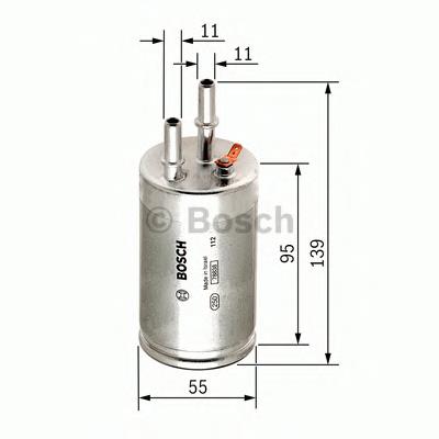 Filtr paliwa F026403014 Bosch