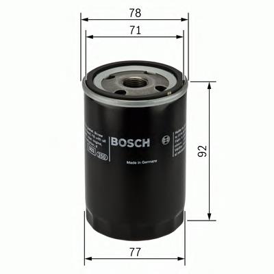 Filtr oleju F026407017 Bosch