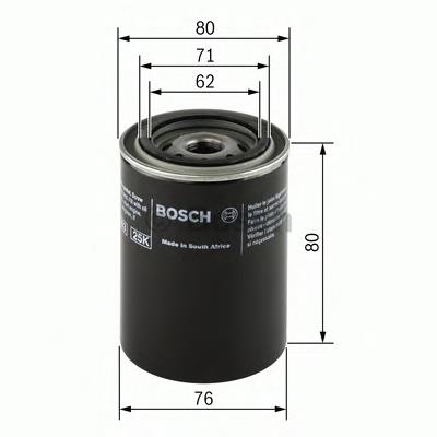 F026407005 Bosch filtr oleju