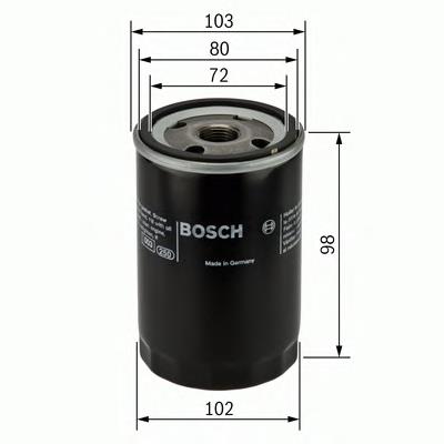 0451103365 Bosch filtr oleju