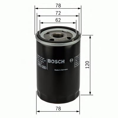 0451103369 Bosch filtr oleju