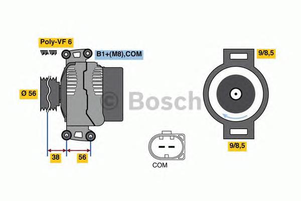 Alternator VAG 0124525113 cena, od 200,90 USD