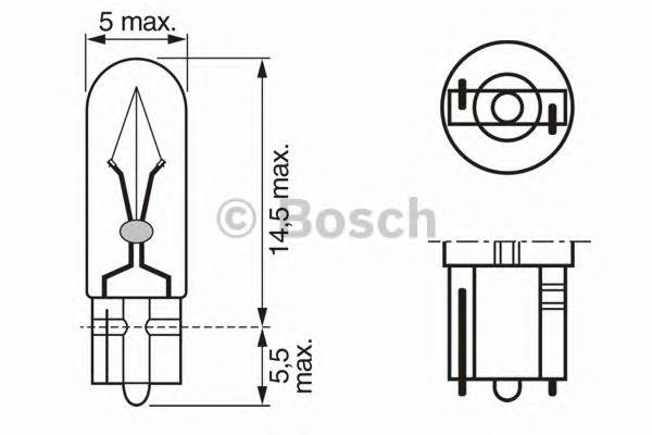 1 987 302 218 Bosch żarówka deski rozdzielczej