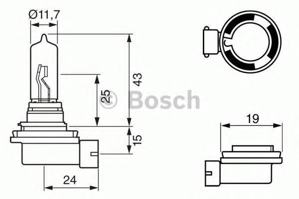 Żarówka halogenowa 1987302082 Bosch