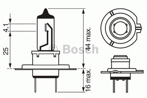 1987302471 Bosch żarówka halogenowa