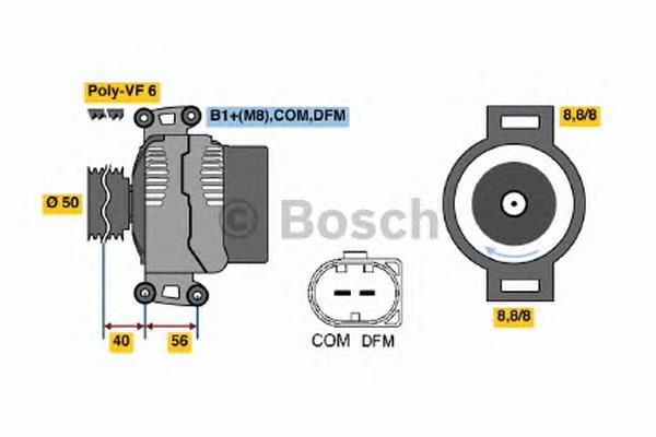 Alternator Mercedes A0131542102 cena, od 268,98 USD