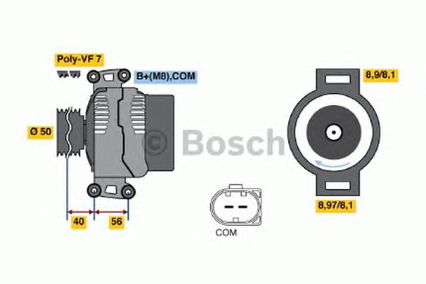 Do koszyka 0131540902 Mercedes Alternator