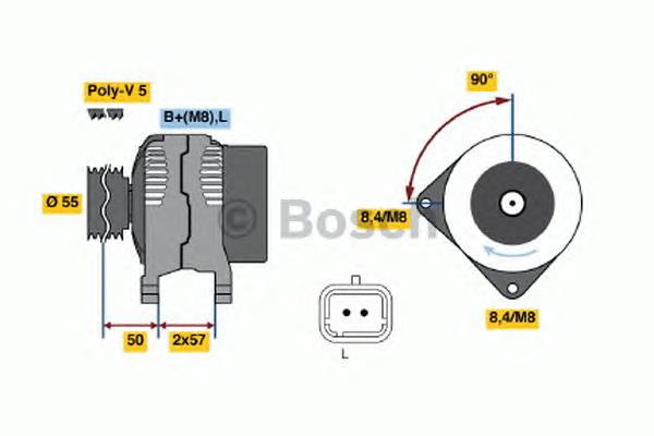 Do koszyka A002TB6481 Renault (RVI) Alternator