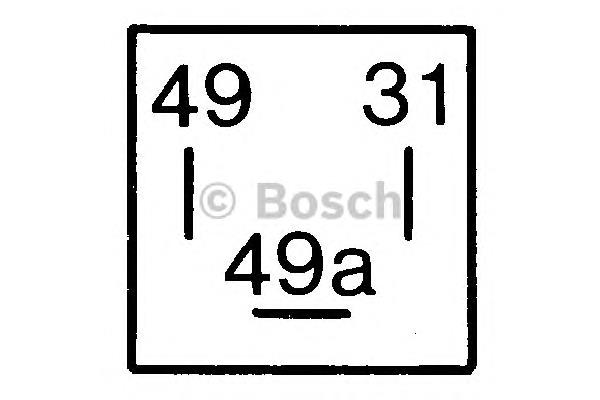 Przekaźnik kierunkowskazów Bosch 0335200038