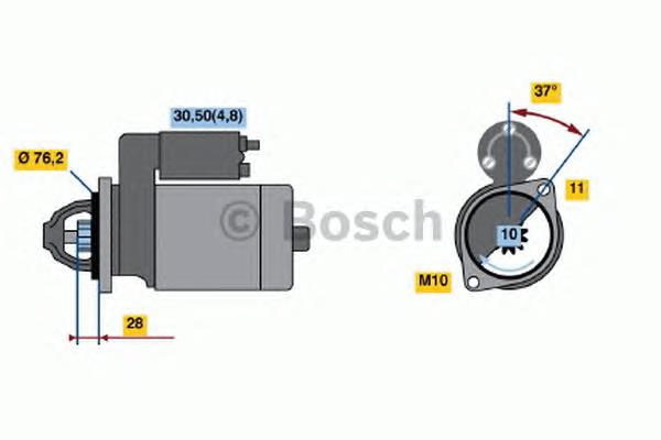 Rozrusznik VAG 059911024GX cena, od 51,32 USD