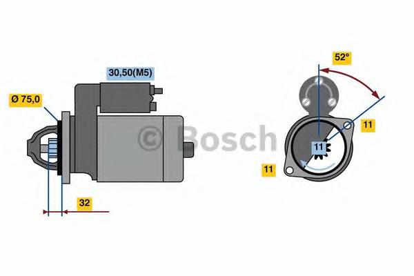 Rozrusznik General Motors 9000952 cena, od 57,89 USD