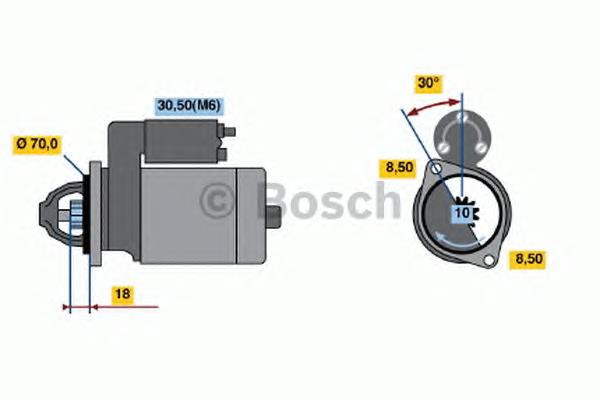 0986021260 Bosch Rozrusznik