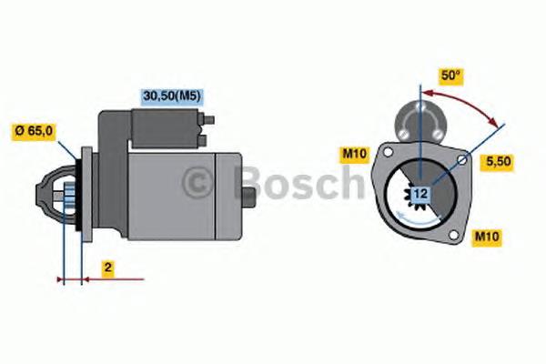 0986021741 Bosch Rozrusznik