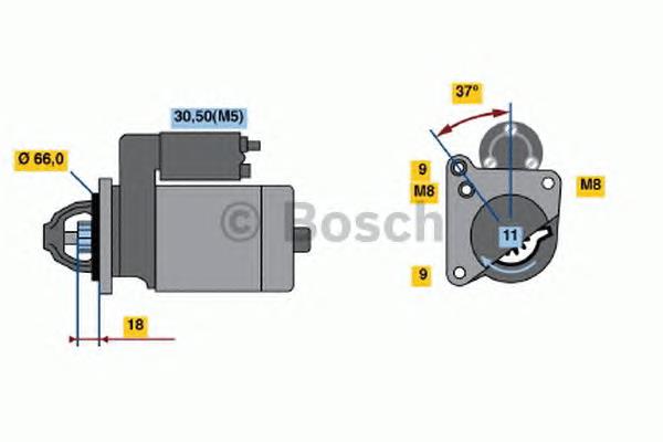 Rozrusznik LRS01569 Peugeot/Citroen
