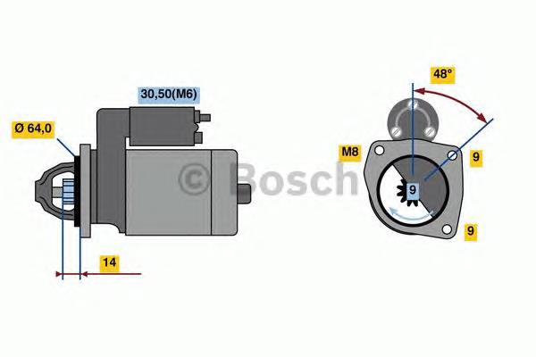 0001170403 Ford Rozrusznik
