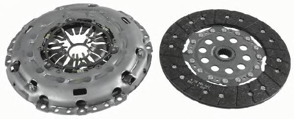1710480 Ford Zestaw sprzęgła (3 części)