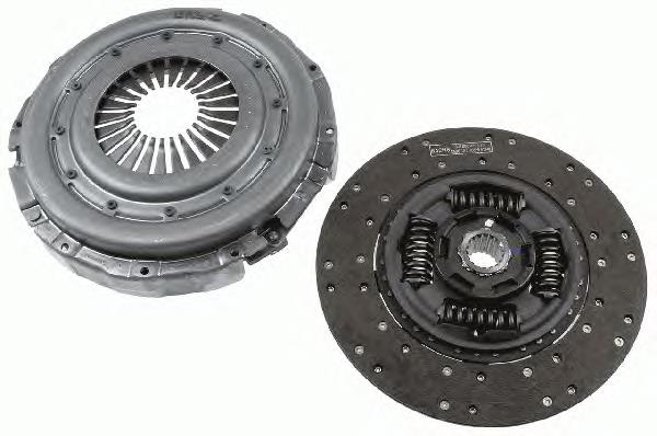 A021250340180 Mercedes zestaw sprzęgła (3 części)