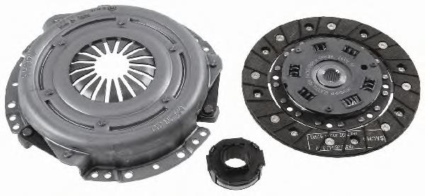 Zestaw sprzęgła (3 części) 71718691 Fiat/Alfa/Lancia